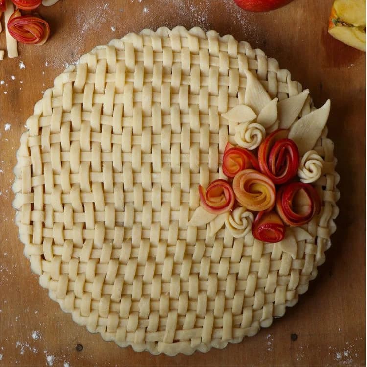 Apple Pie with Lattice Top
