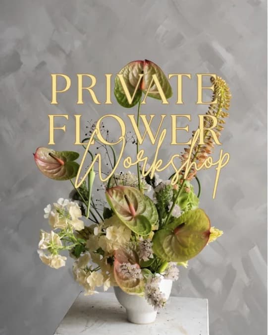 Flower Workshop for 2