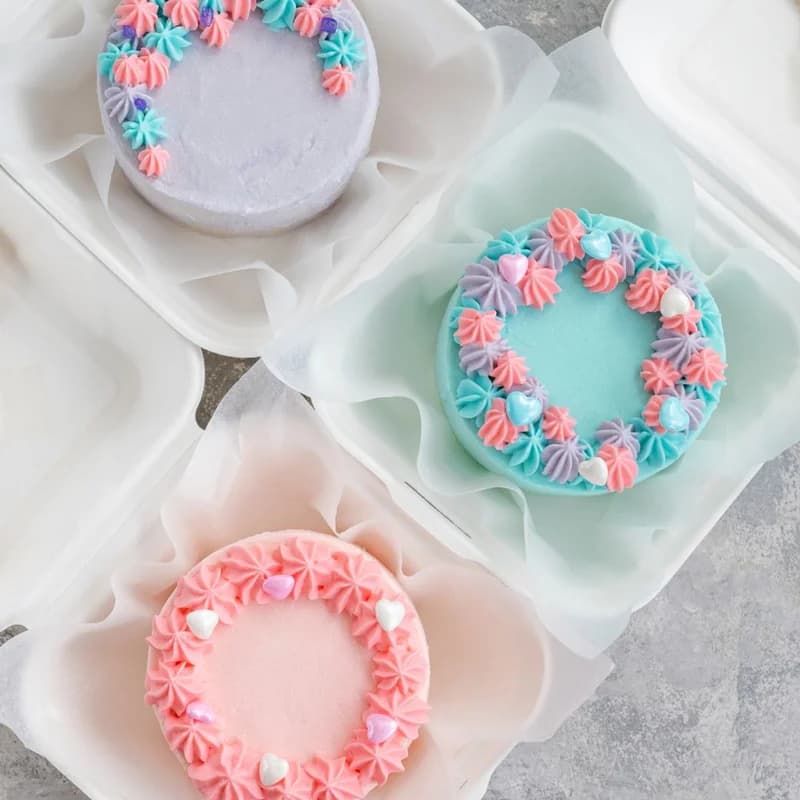 Bento Box Cake Making